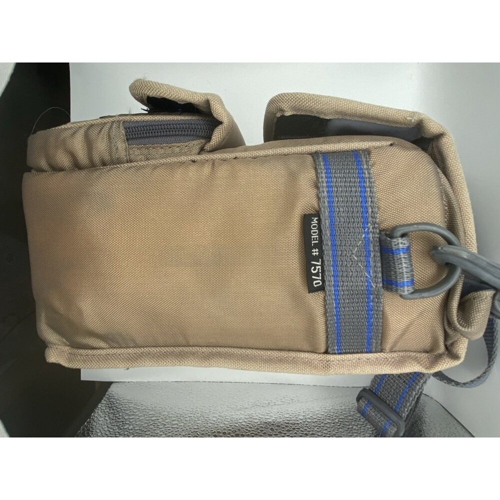 Cullmann Camera Bag Model 7570 Padded Shoulder DSLR Case Tan Gray - Picture 3 of 8